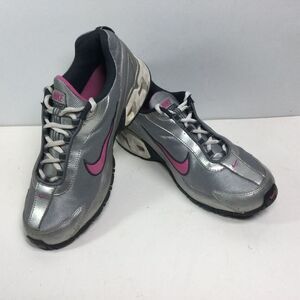 Nike Torch 3 Max Air Womens Shoes Silver Pink Sneakers 325264-062 Size 7Y‎ UK 6